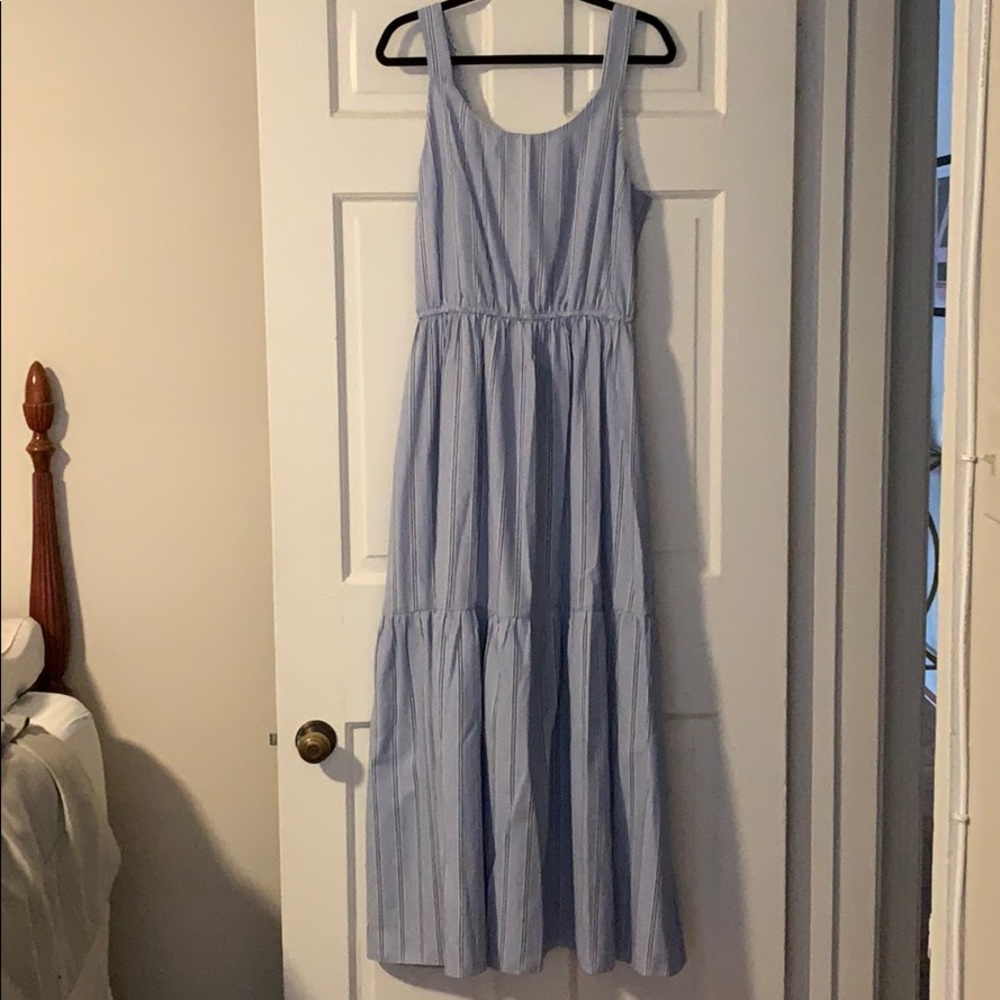 NEW W/TAGS Waverly Grey Striped Dress